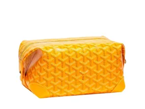 Goyard Bowling 25 Toiletry Bag Yellow