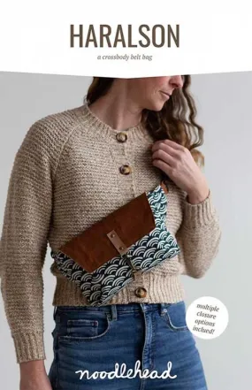 Haralson Crossbody Belt Bag Pattern from Noodlehead