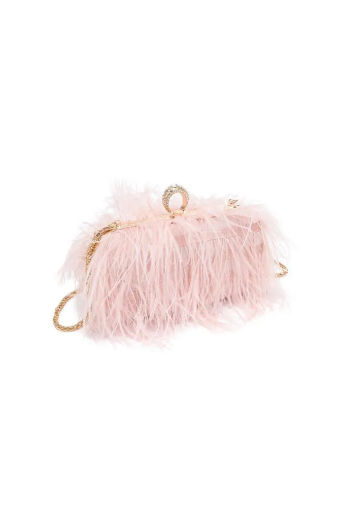 Harlow Evening Bag - Soft Pink