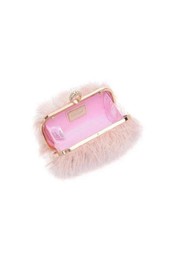 Harlow Evening Bag - Soft Pink