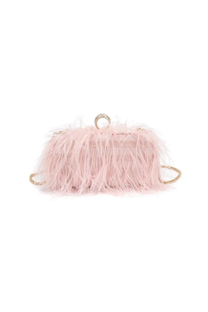 Harlow Evening Bag - Soft Pink