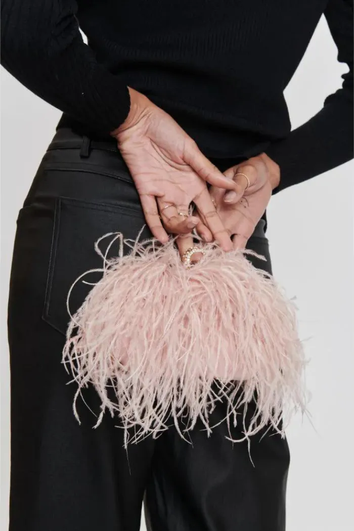 Harlow Evening Bag - Soft Pink