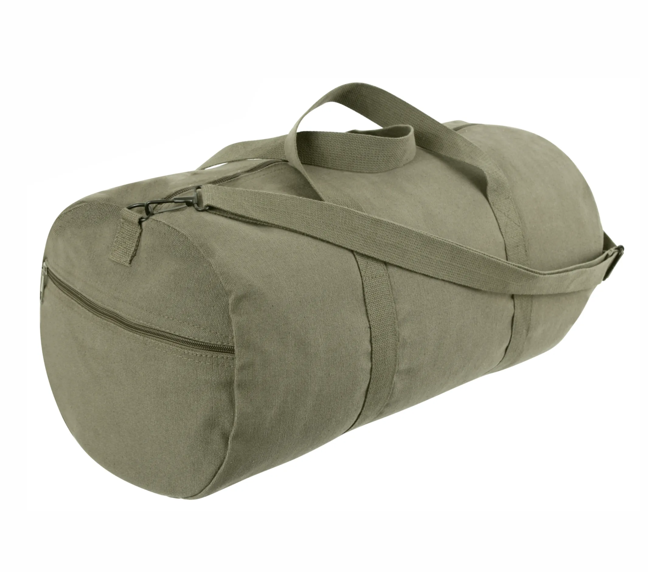 Heavy Canvas Military Style Duflle Bag - 24"