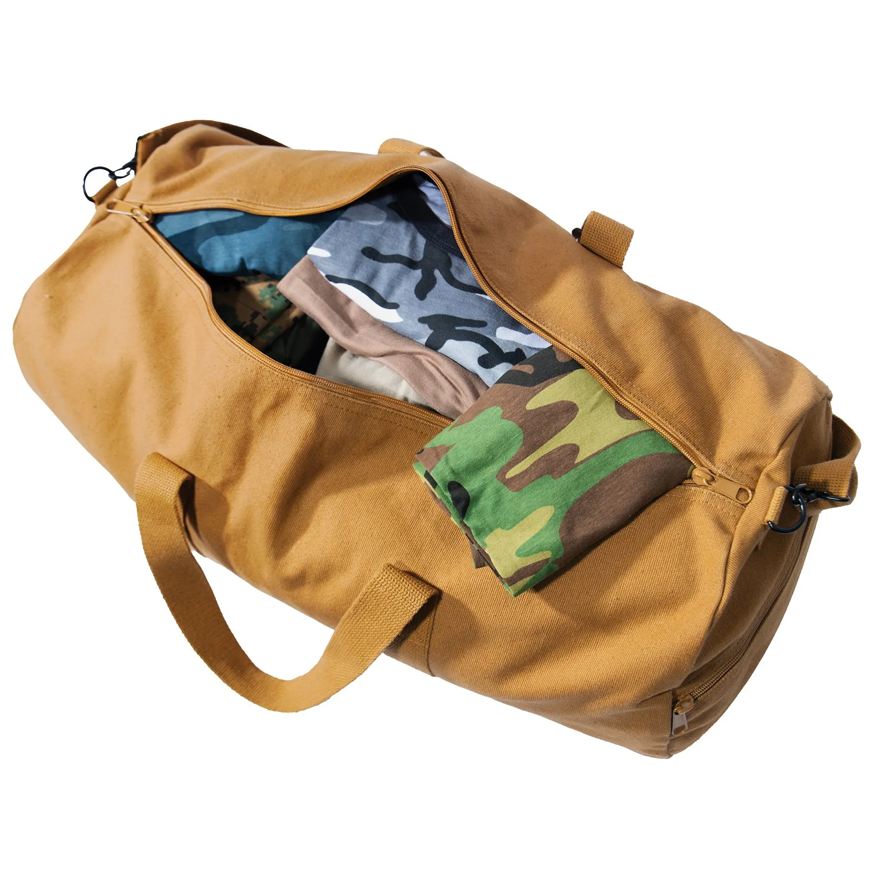 Heavy Canvas Military Style Duflle Bag - 24"