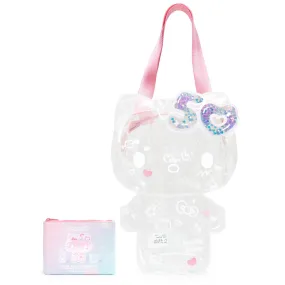 Hello Kitty 50th Anniversary JapanLA Clear Bag with Pouch