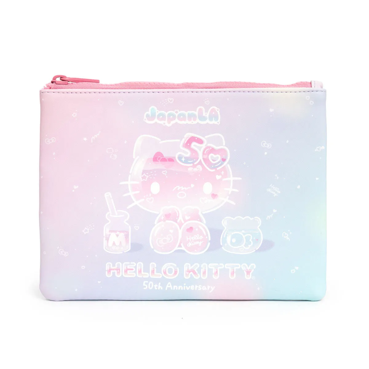 Hello Kitty 50th Anniversary JapanLA Clear Bag with Pouch