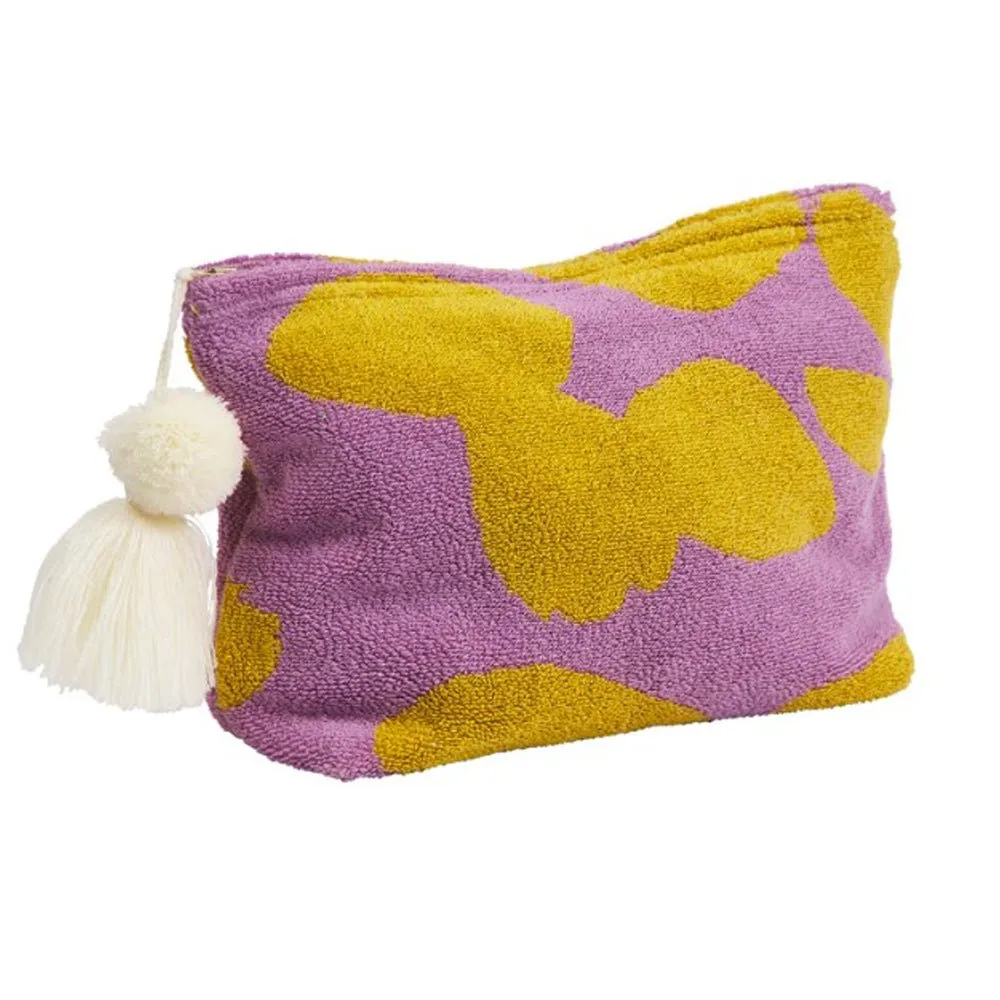 Hermosa Terry Pouch - Turmeric