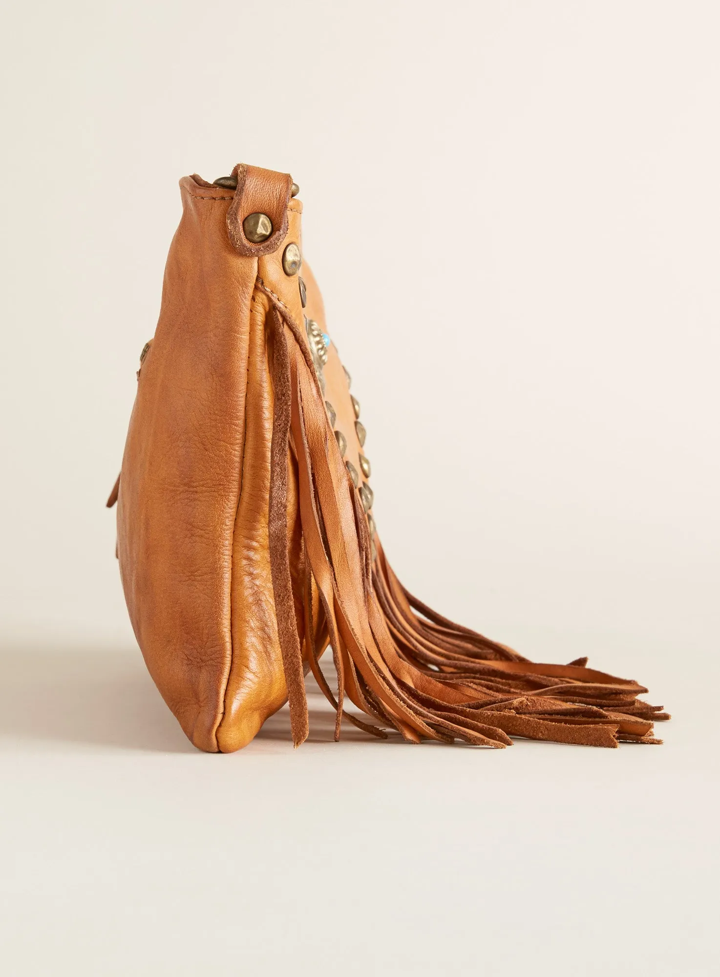 High Noon Fringed Leather Bag