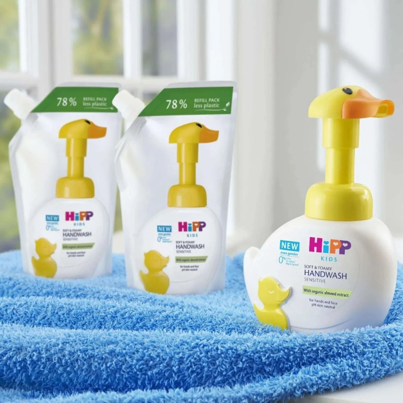 Hipp Kids Soft & Foamy Handwash Duck Refill 250ml