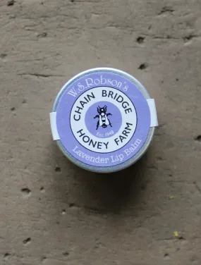 Honey & Beeswax Lip Balm 12g tin - Lavender