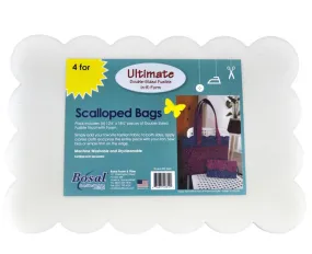 In-R-Form Double Sided Fusible Scalloped Bags Precuts, Notion