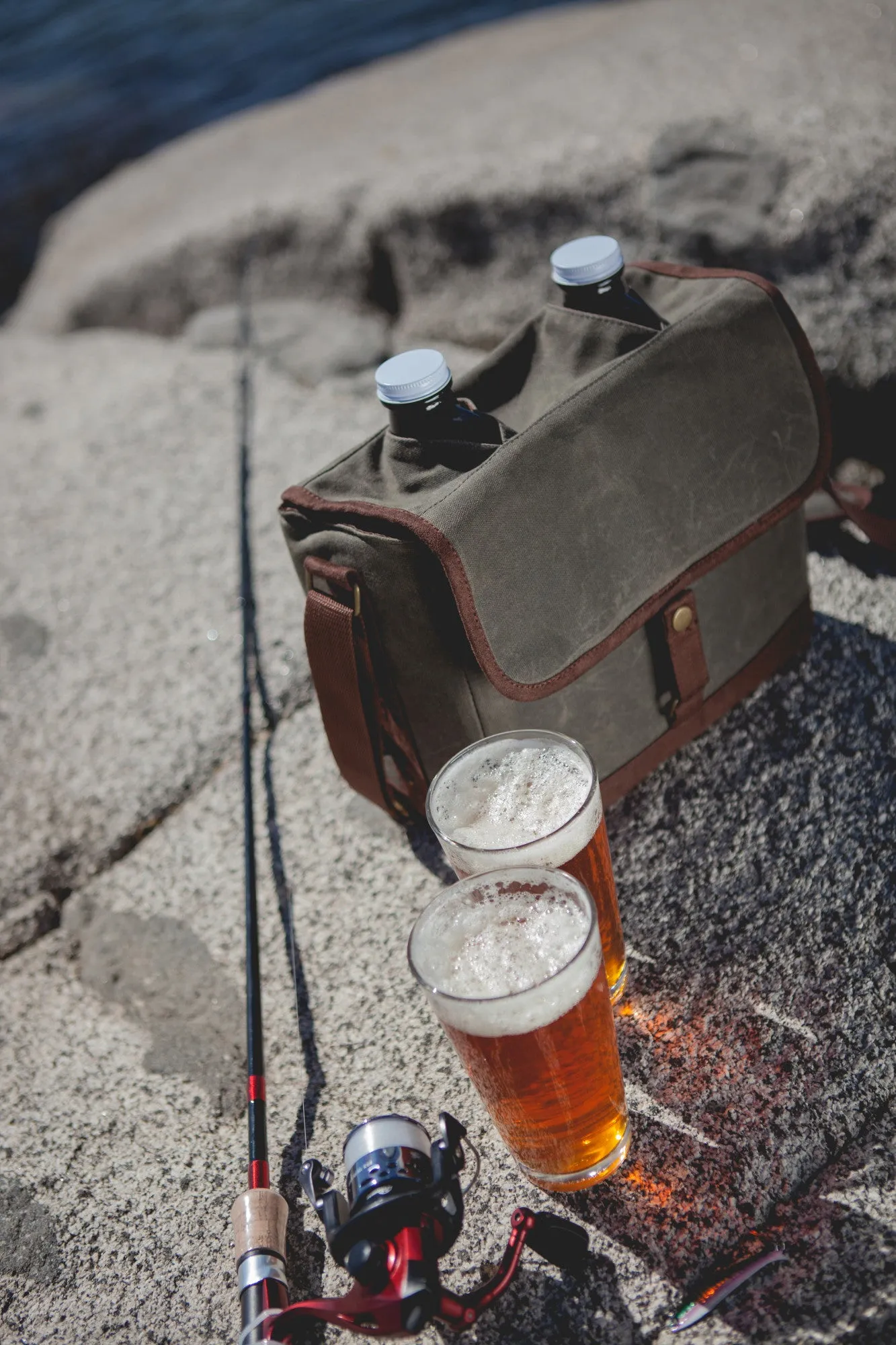 Insulated Double Growler Tote