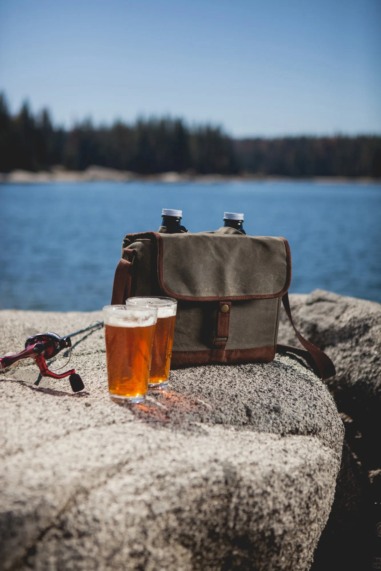 Insulated Double Growler Tote