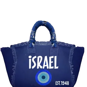 ISRAEL Canvas Fringe Bag