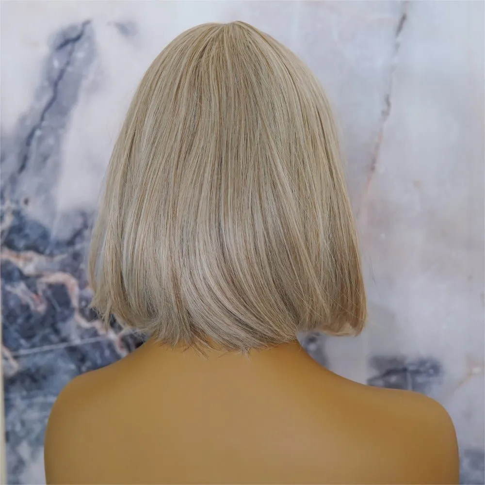 JANET Blonde Bob Fringe Wig