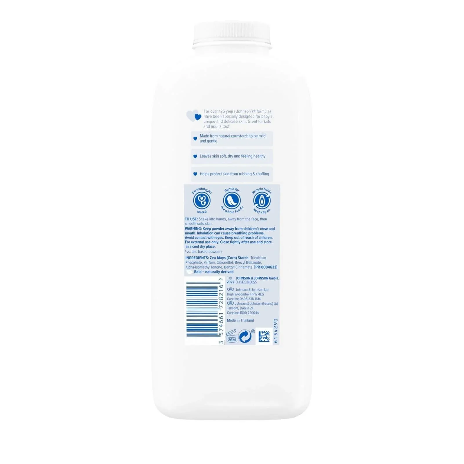 Johnson's Baby Powder Natural 400g