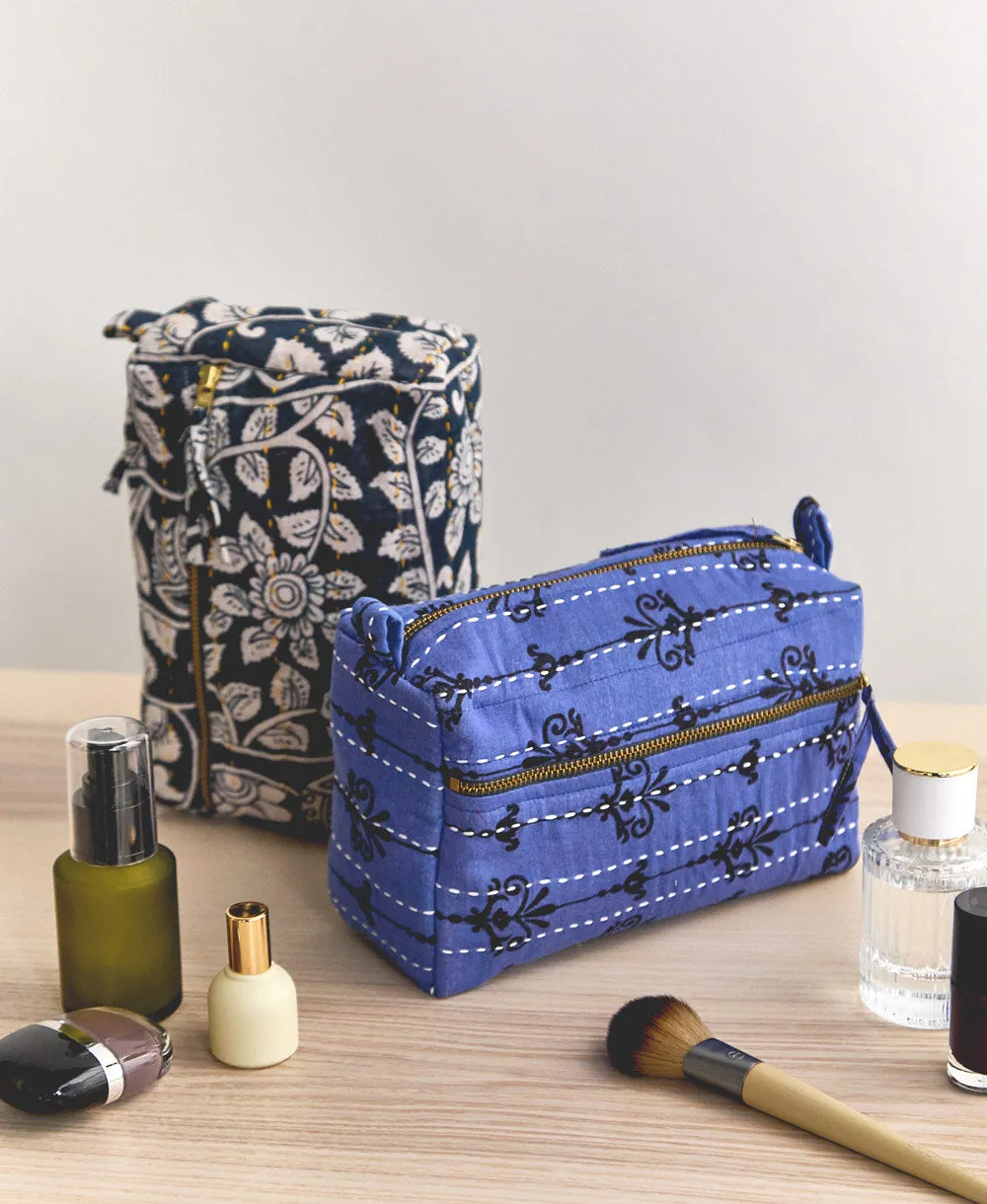 Kantha Medium Toiletry Bag - No. 240729