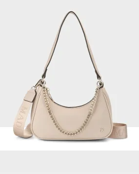 Kaylee Small Shoulder Bag With Chain, Short Strap & Monogram Crossbody