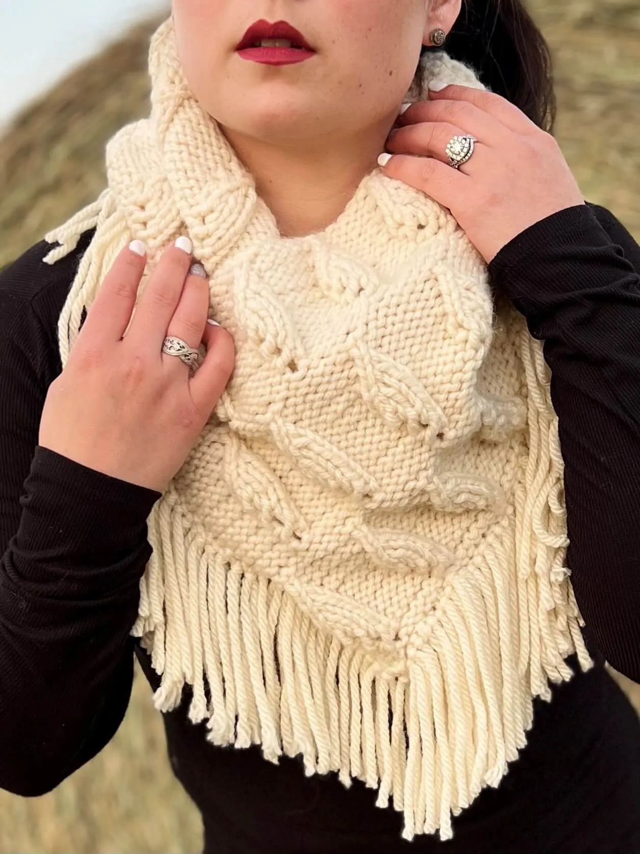 Knit Kit - Snowdrop Cowl