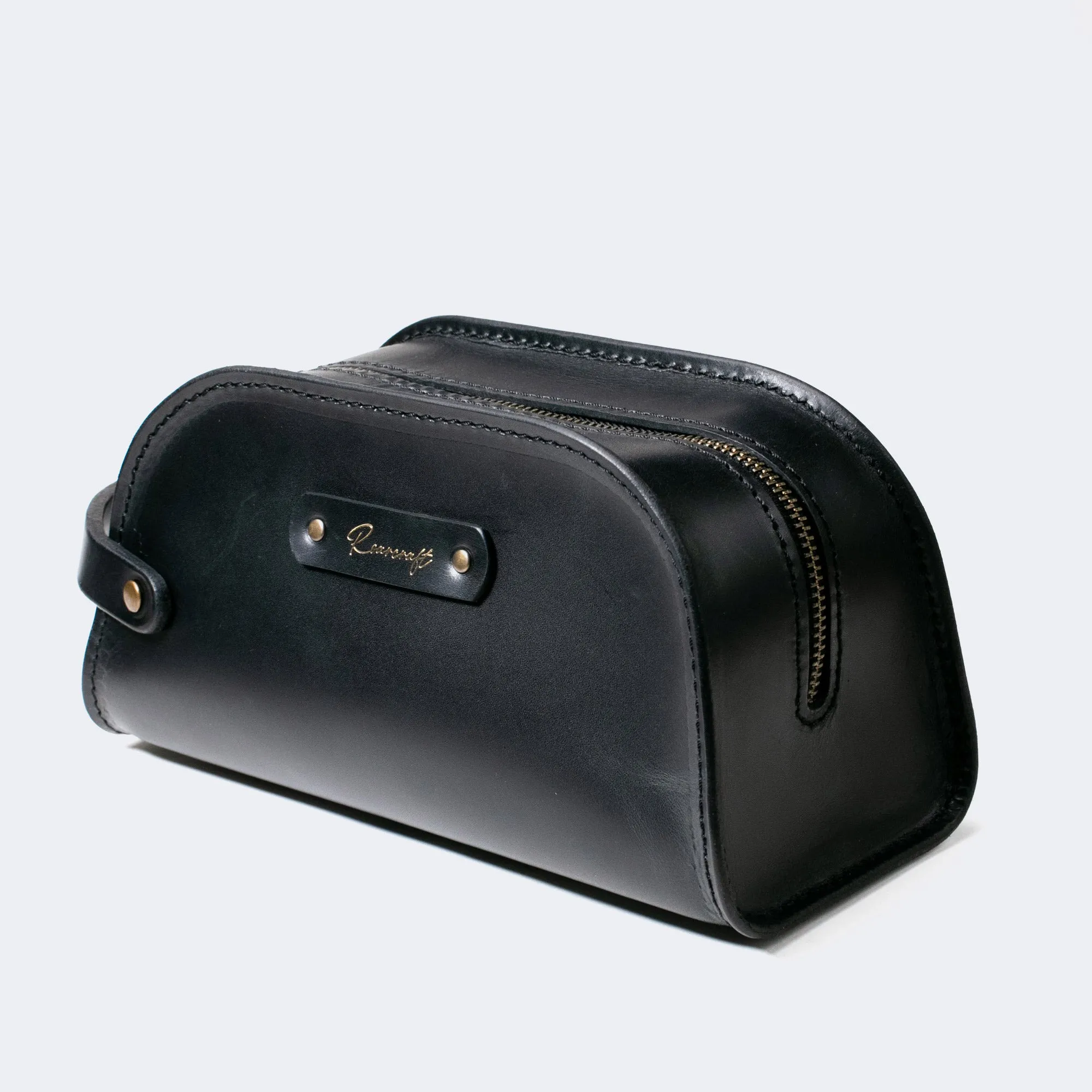 Leather Dopp Kit - Toiletry Bag