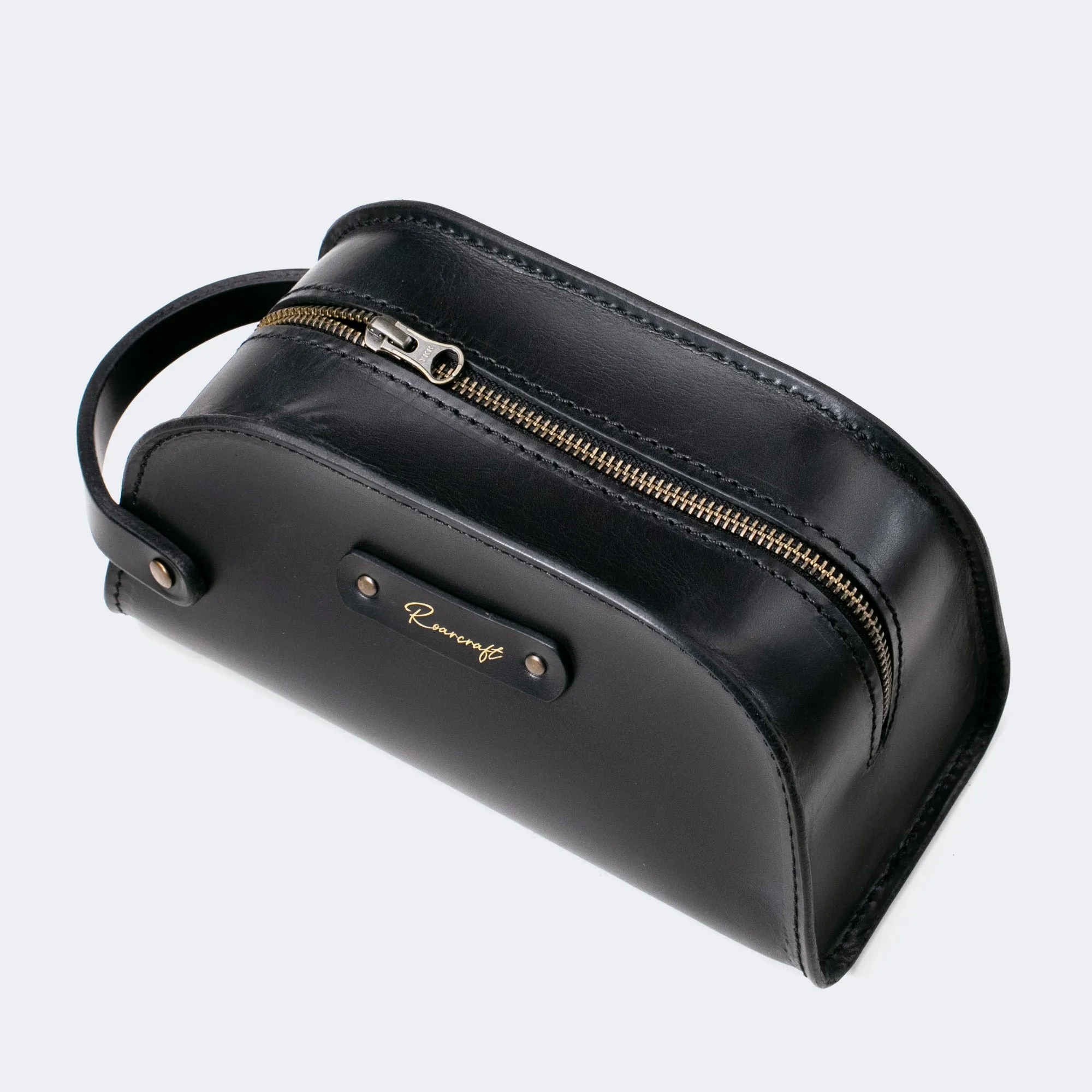 Leather Dopp Kit - Toiletry Bag