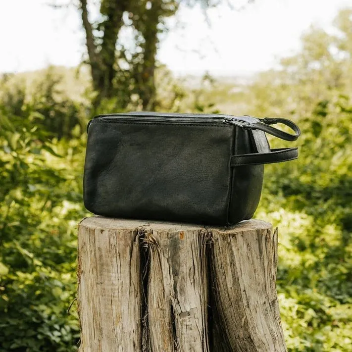 Leather Toiletry Bag