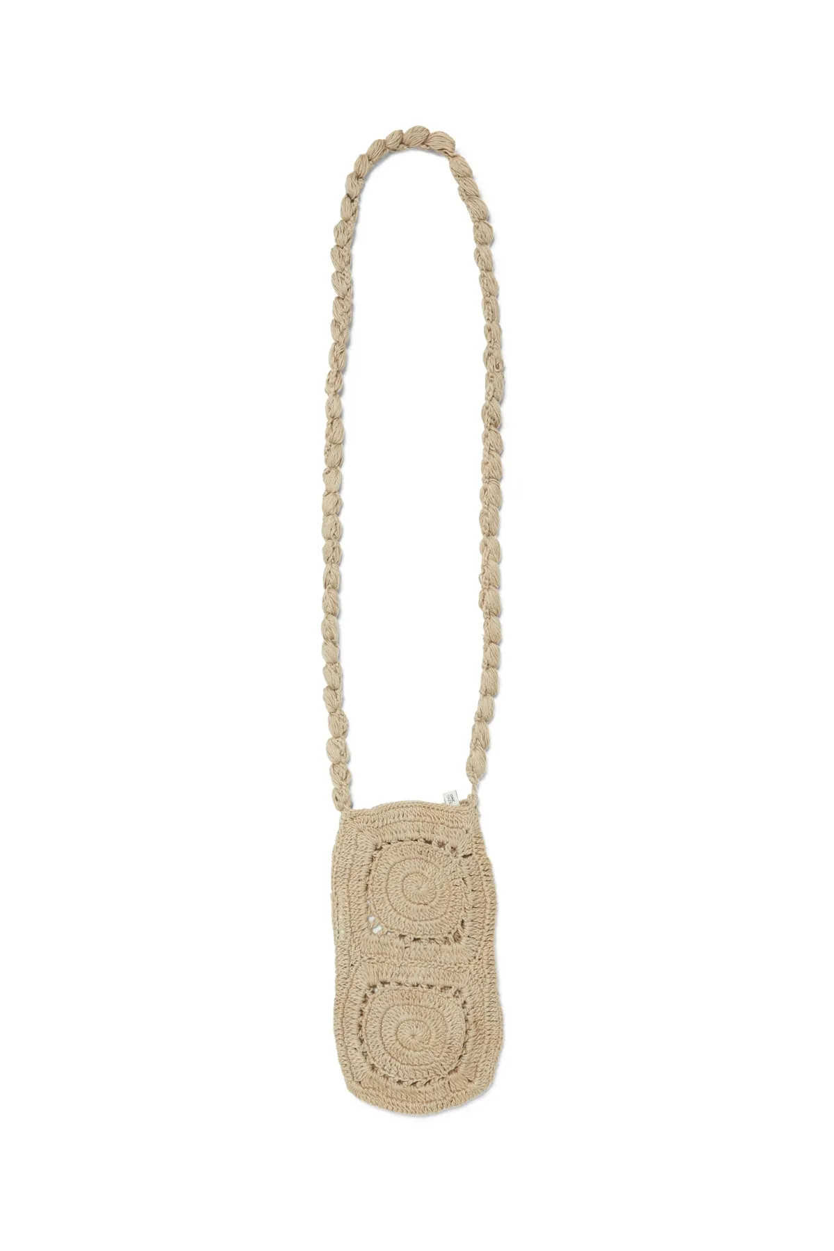 Leura Crochet Phone Bag Oxford Tan