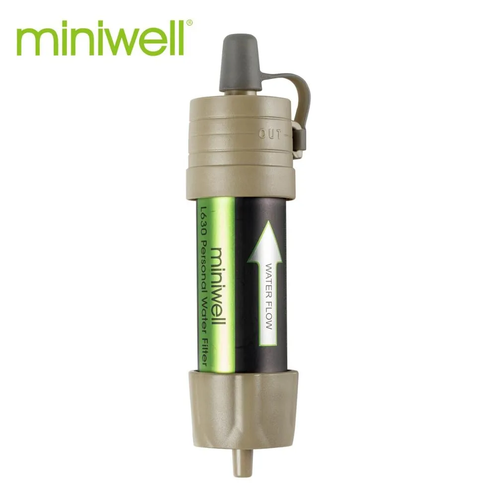 Lightweight 2000 Litre Portable Water Filter - Survival Camping Kit Essential