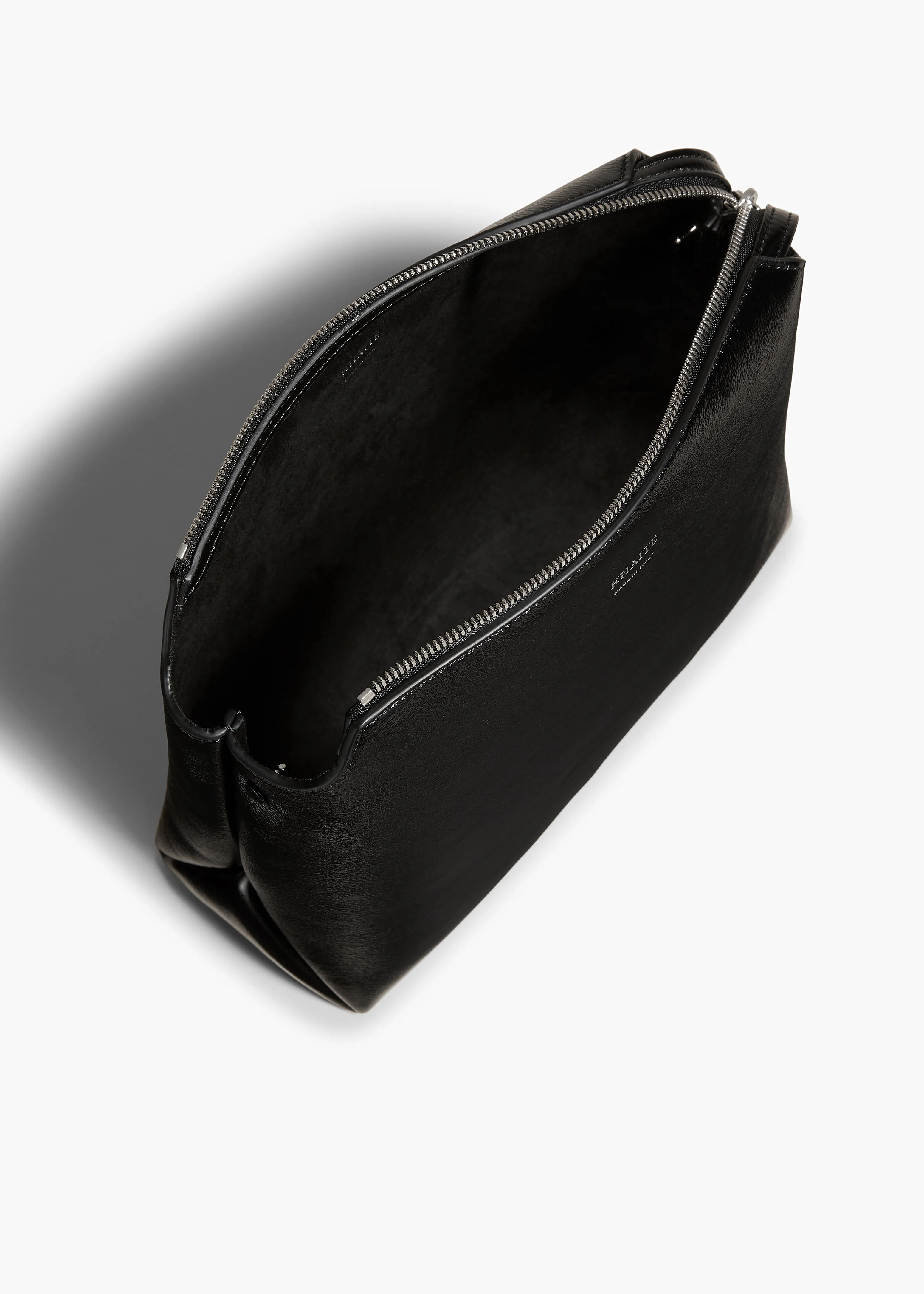 Lina Crossbody Bag in Black Crackle Patent Leather