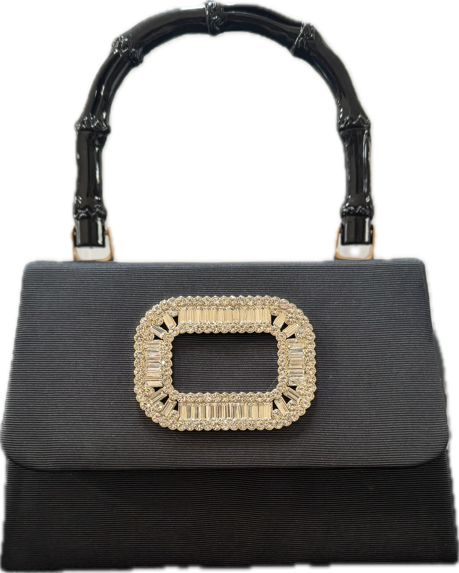 Lisi Lerch Lulu Bag - Black Fialle Rhinestone Buckle