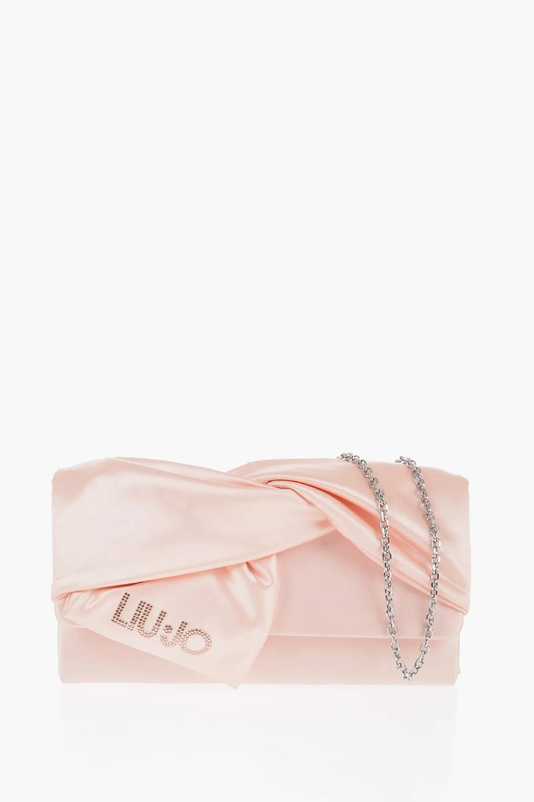 Liu Jo Satin Clutch With Shoulder Chain