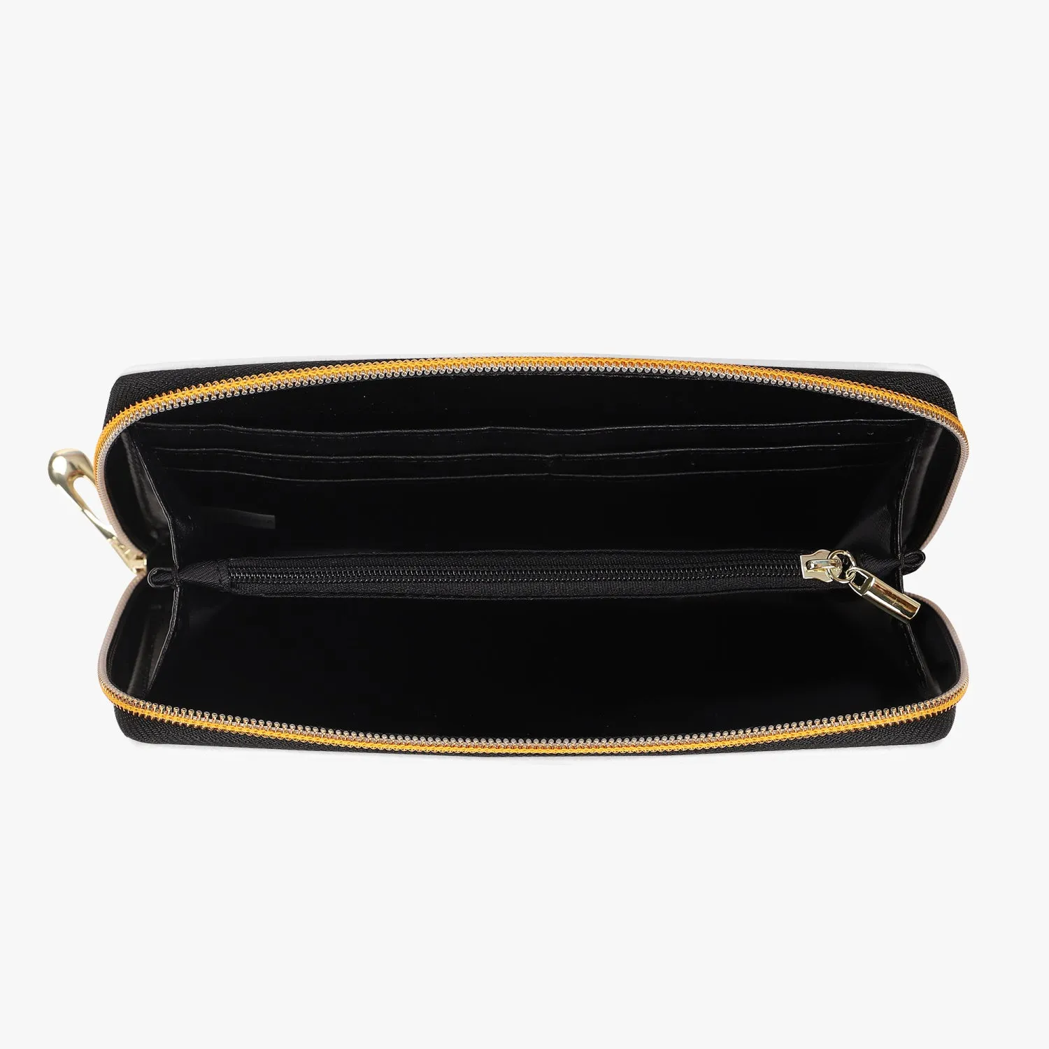 Long Type Zipper Purse - Train