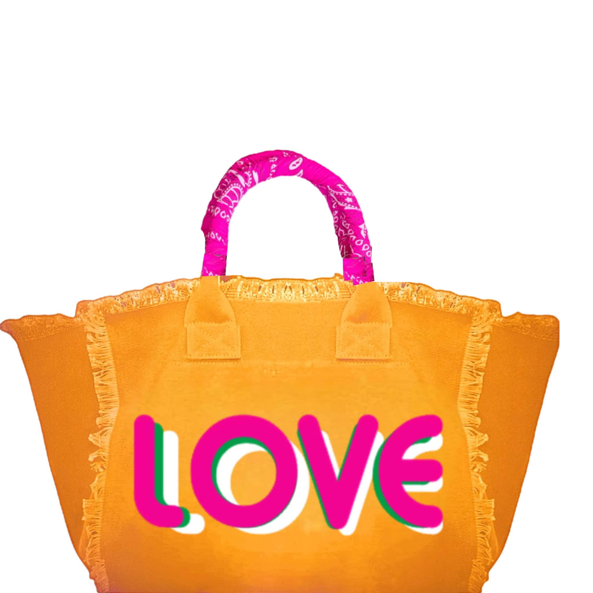 Love Fringe Canvas Bag