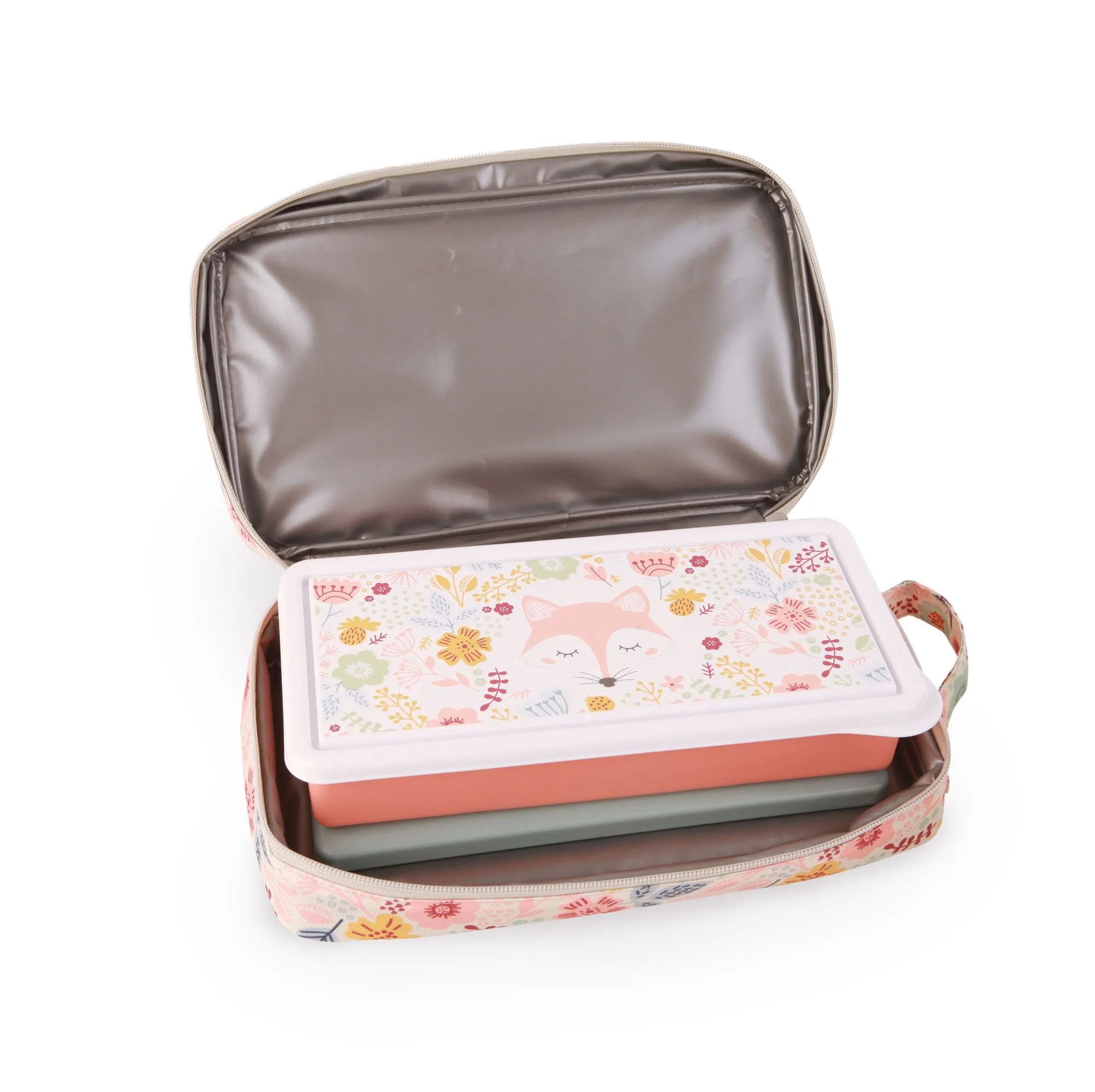 Love Mae Insulated Bag & Ice brick- Floral Dreams