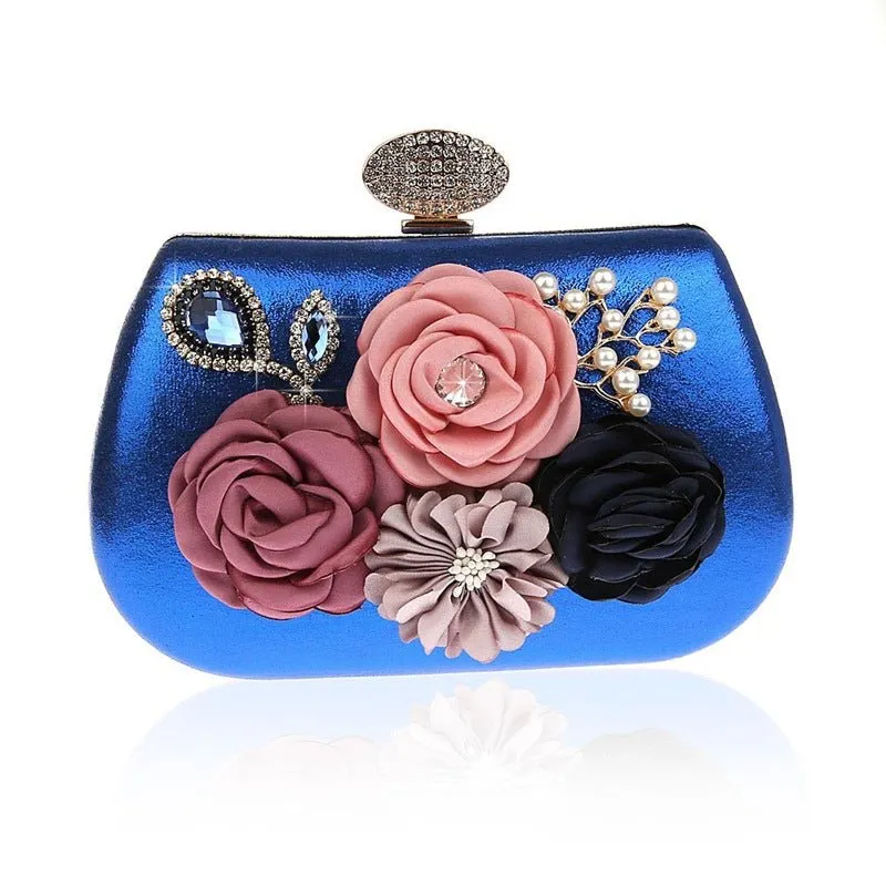 Luxy Moon Women Clutch Bag Flower Clutches Evening Bag For Wedding