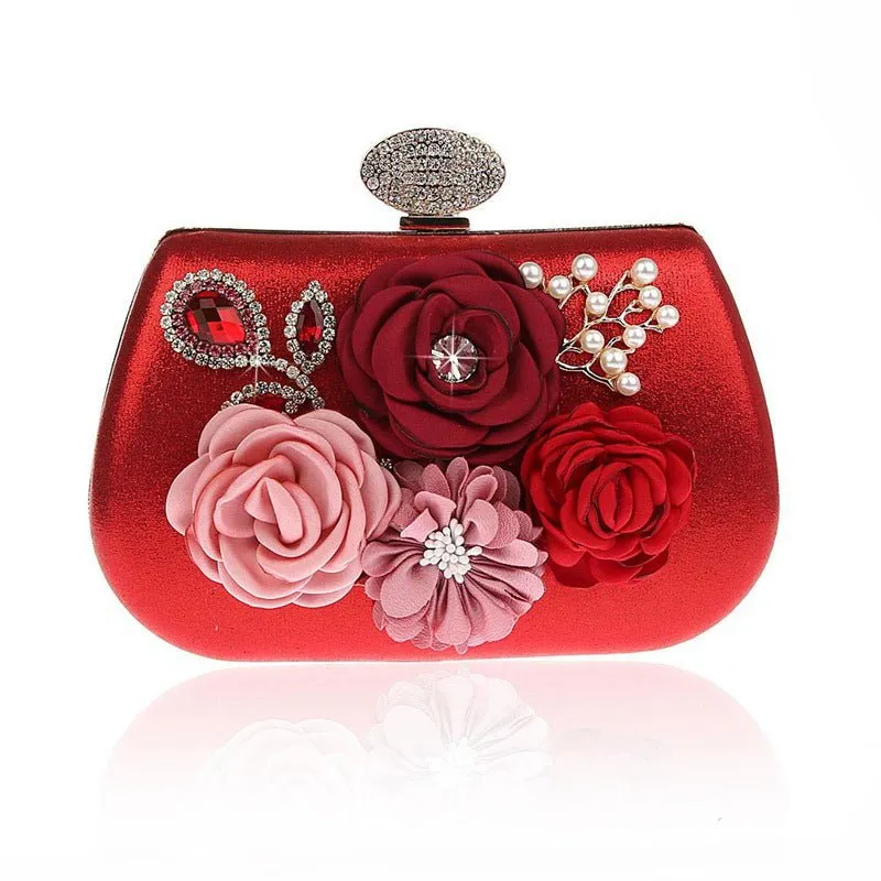 Luxy Moon Women Clutch Bag Flower Clutches Evening Bag For Wedding