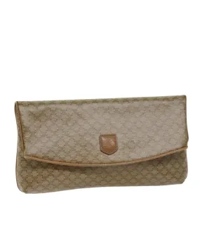 Macadam Canvas Beige Clutch Bag - Authentic CELINE