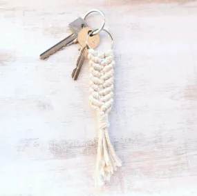 Macrame Keyring Byron Bay