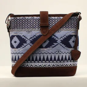 Madison Collection Blue Crossbody Bag