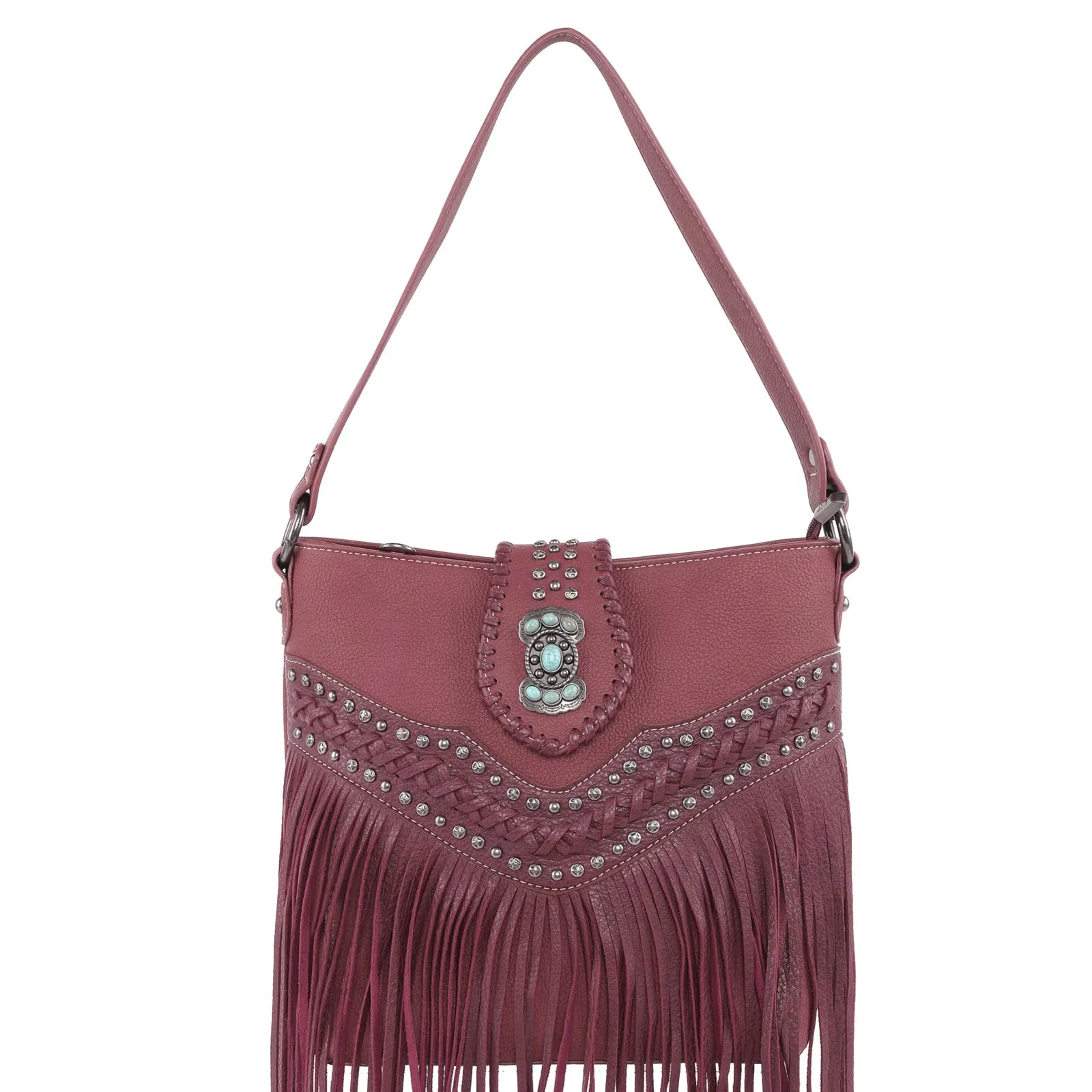 MW1145G-918 Montana West Fringe Collection Concealed Carry Hobo