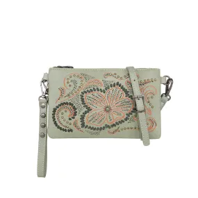 MW1222-181 Montana West Cut-out Collection Crossbody/Wristlet