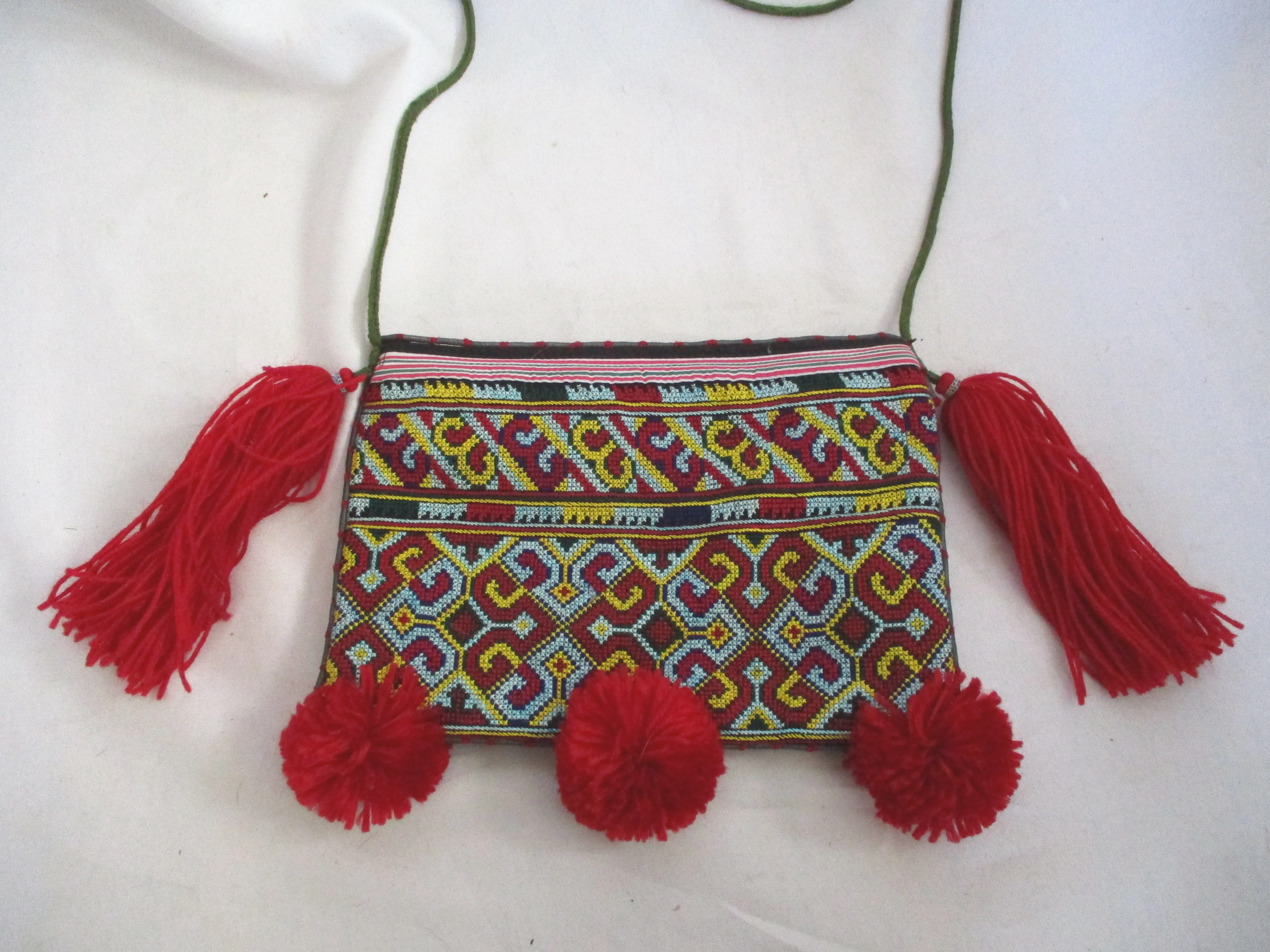 NEW Embroidered Hippy shoulder bag crossbody purse ethnic boho Festival