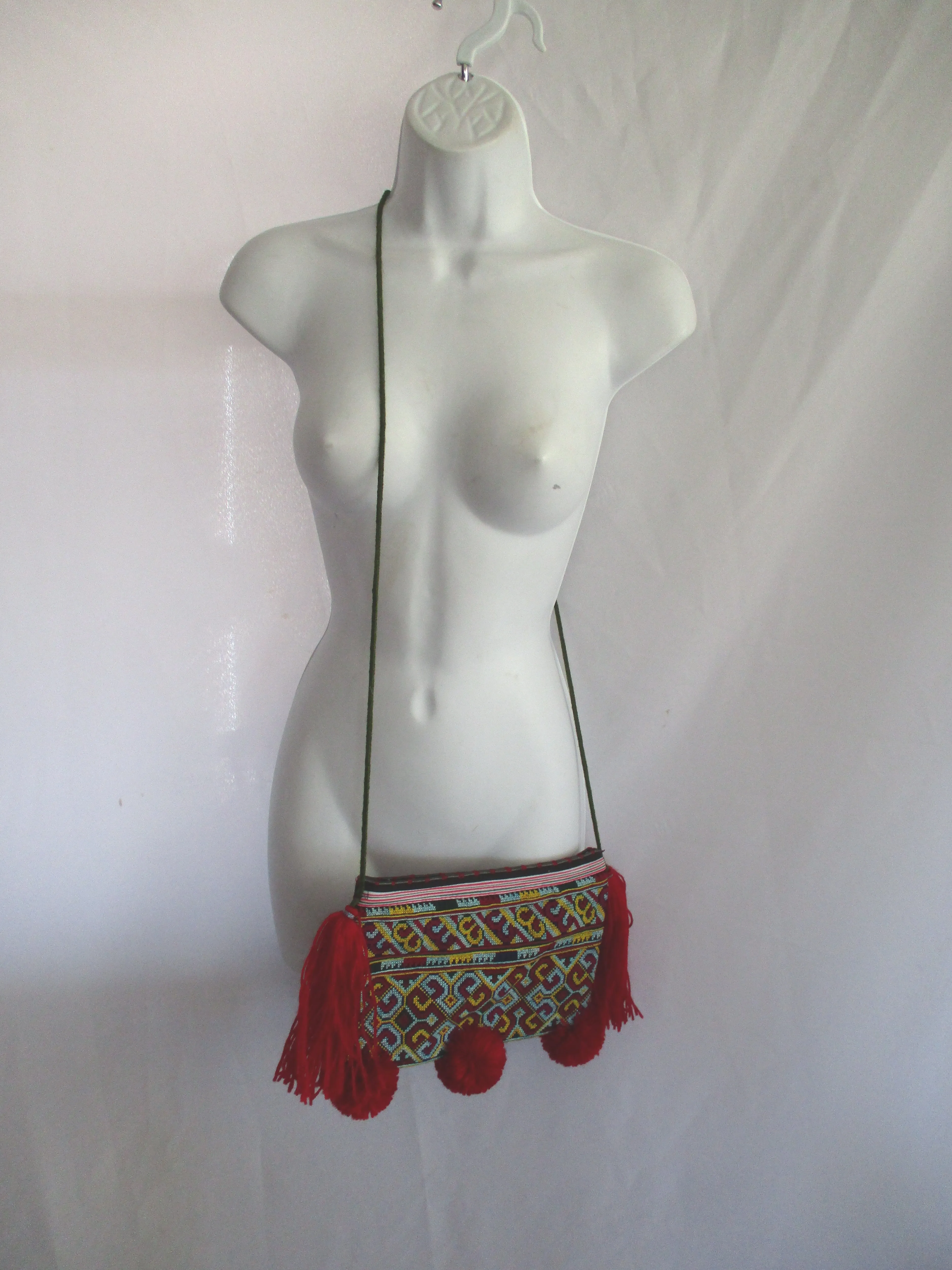 NEW Embroidered Hippy shoulder bag crossbody purse ethnic boho Festival