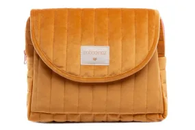 Nobodinoz Savanna Velvet Maternity Case in Farniente Yellow