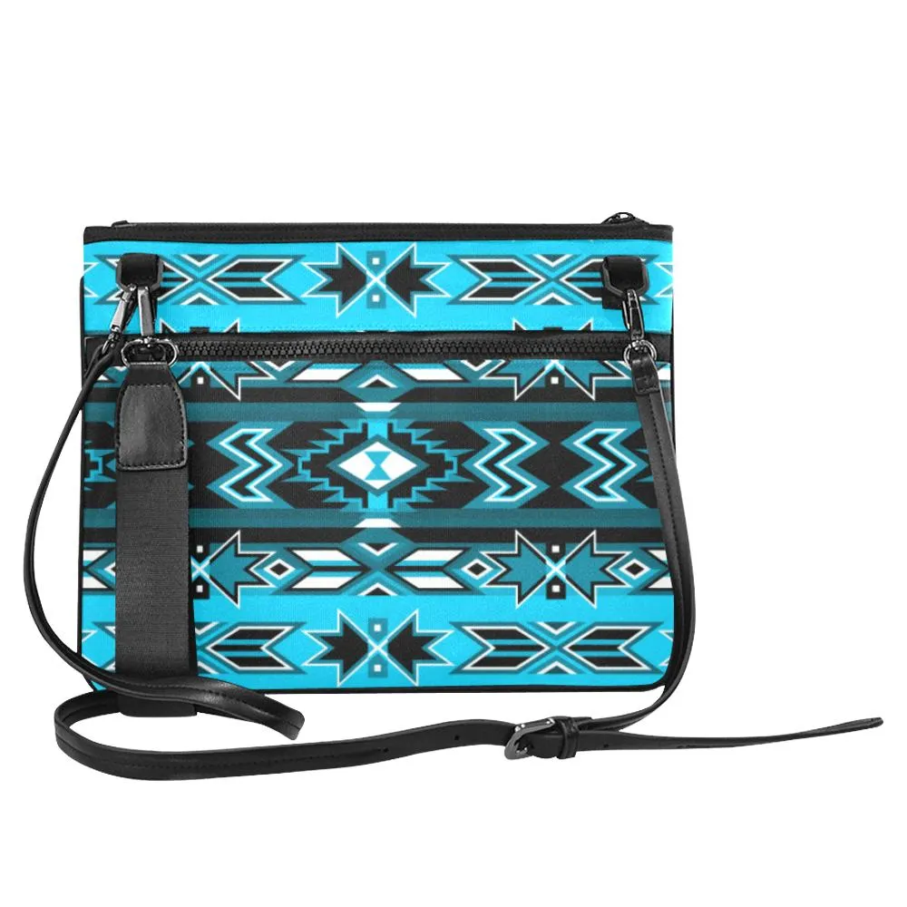 Northern Journey Slim Clutch Bag