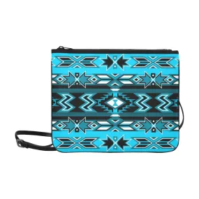 Northern Journey Slim Clutch Bag