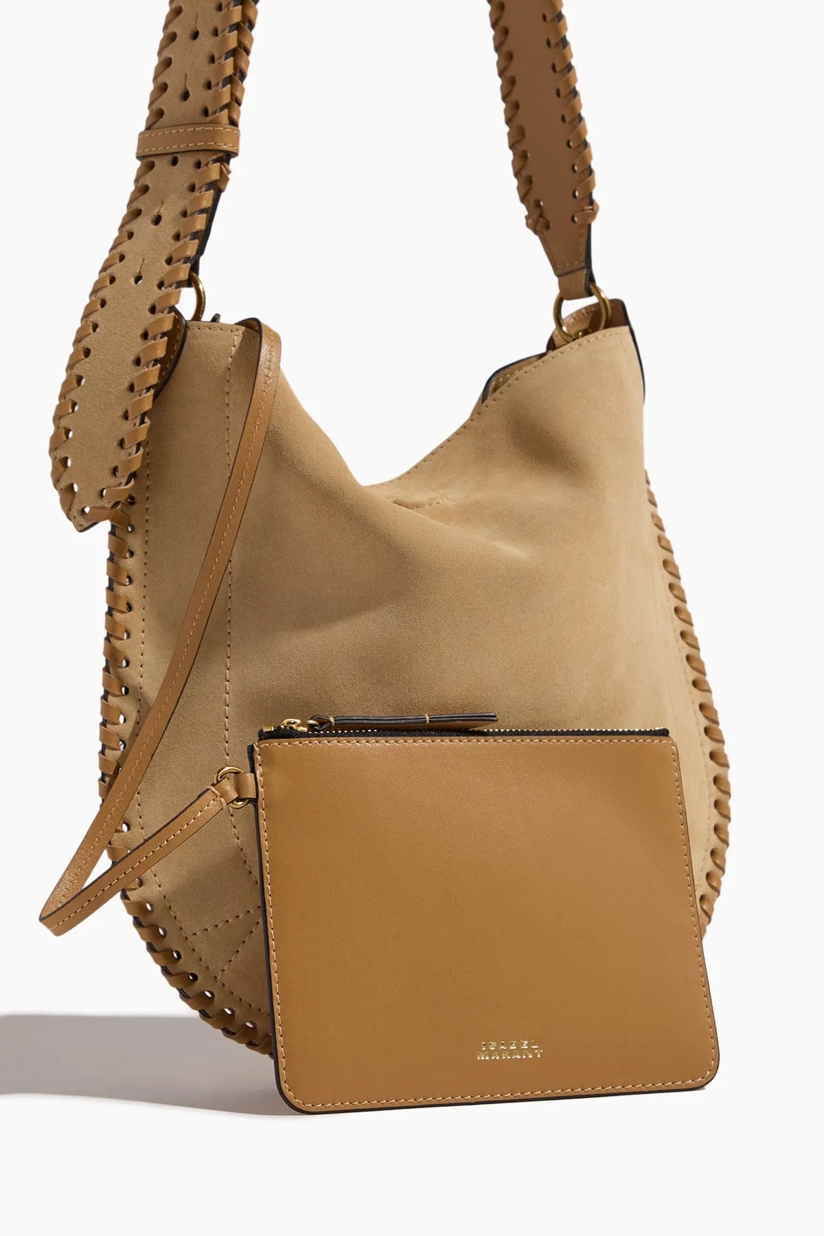 Oskan Shoulder Bag in Beige