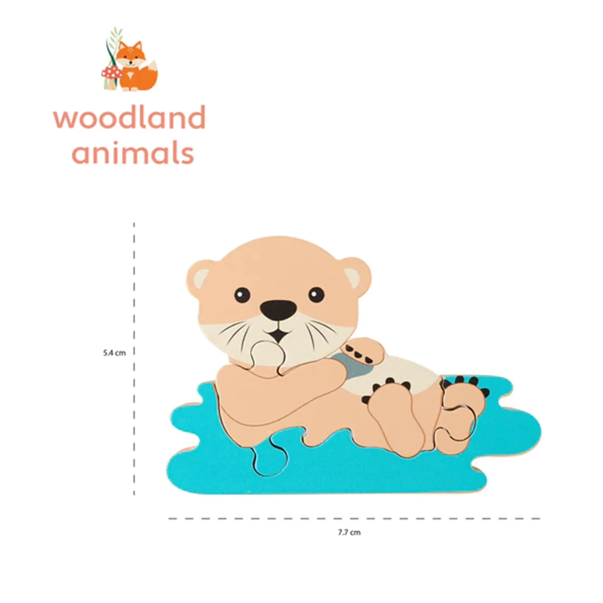 Otter Wooden Puzzle