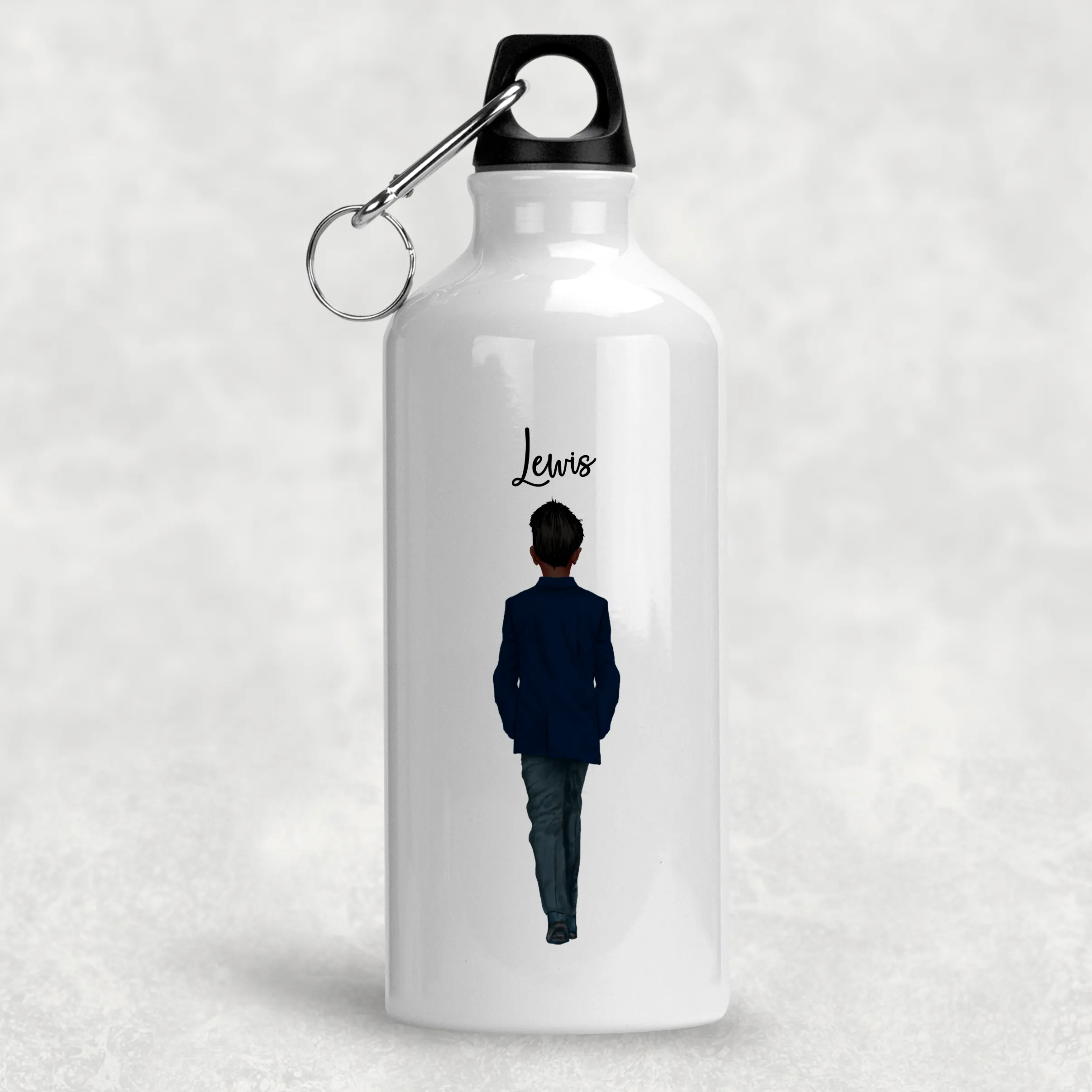 Page Boy Personalised Wedding Aluminium Water Bottle 400/600ml