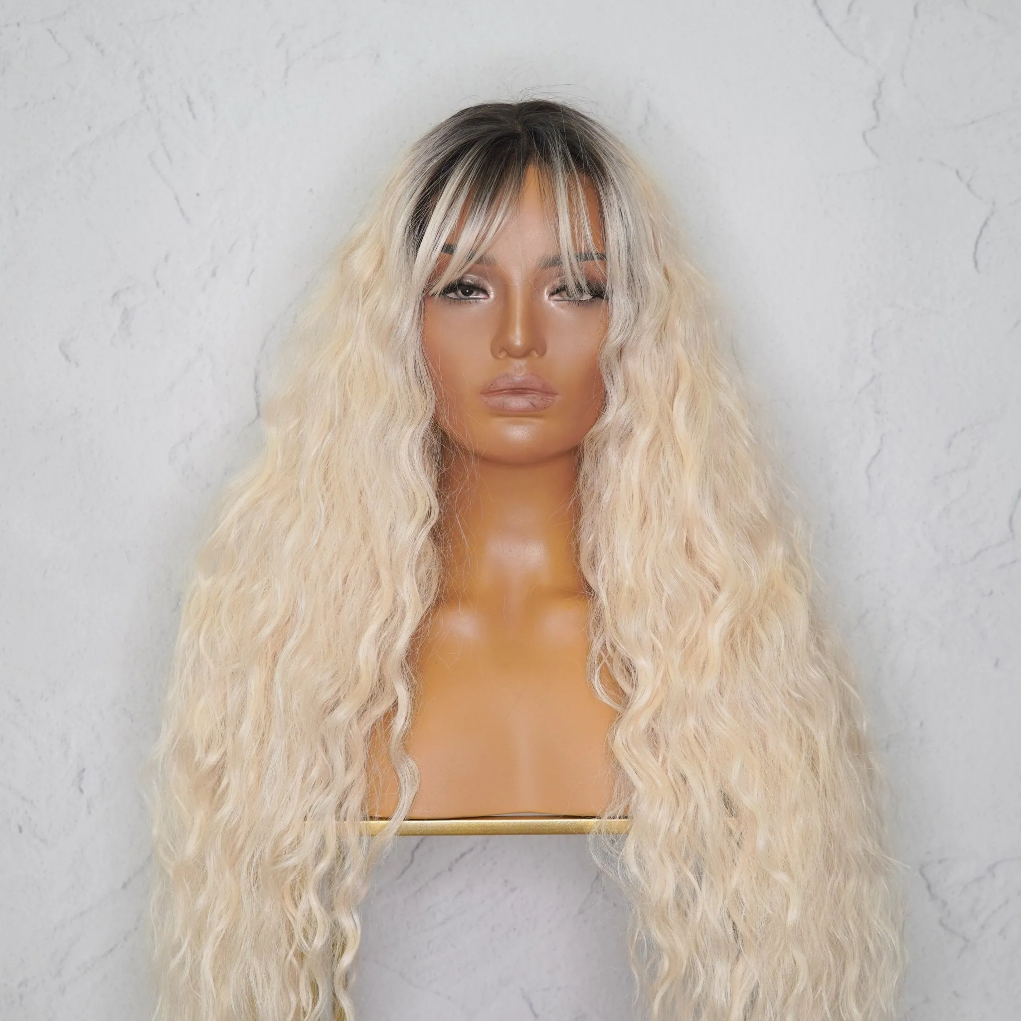 PAM Ombre Lace Front Wig ** SAMPLE WITH CUT LACE